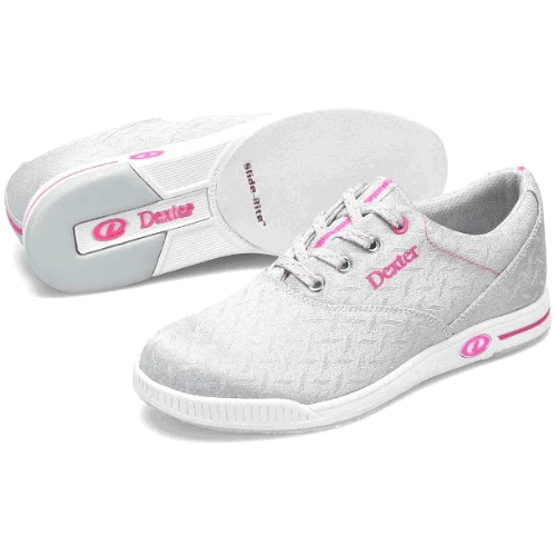 Dexter Women's Kerrie Light Grey Bowling Shoes - Comfortable & Stylish for League Play & Casual Bowling