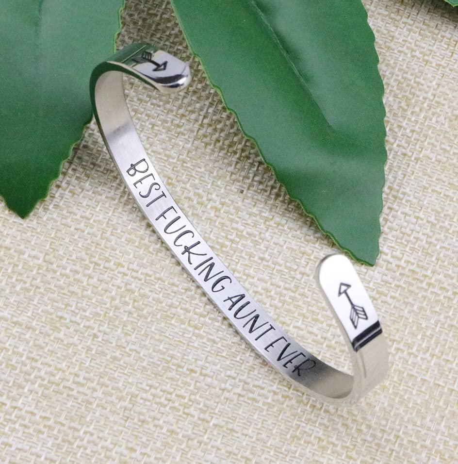 Personalized Inspirational Mantra Cuff Bracelet for Women - Encouragement Jewelry Gift for Her, Best Friend, Sister - Perfect for Daily Wear, Yoga, Meditation & Special Occasions