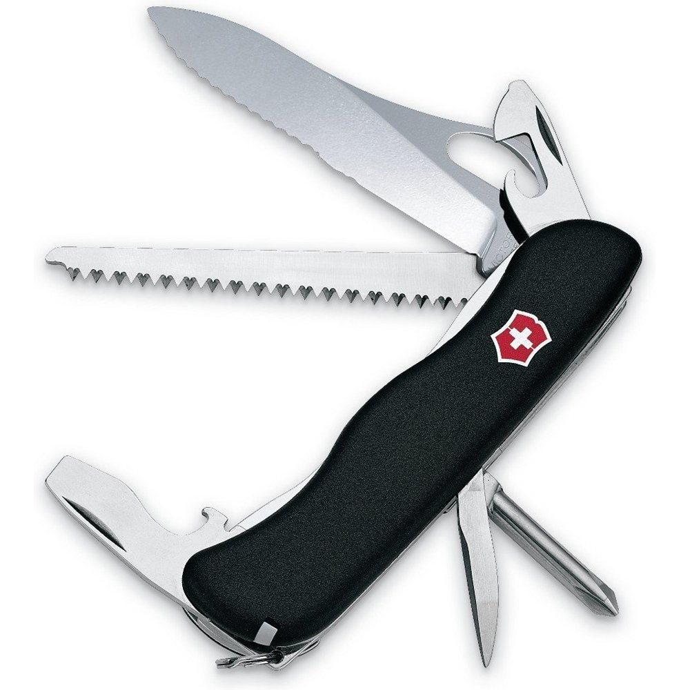 Victorinox Trekker One-Hand Multi-Tool with Nylon Sheath - Swiss Army Knife for Camping, Hiking & Outdoor Adventures