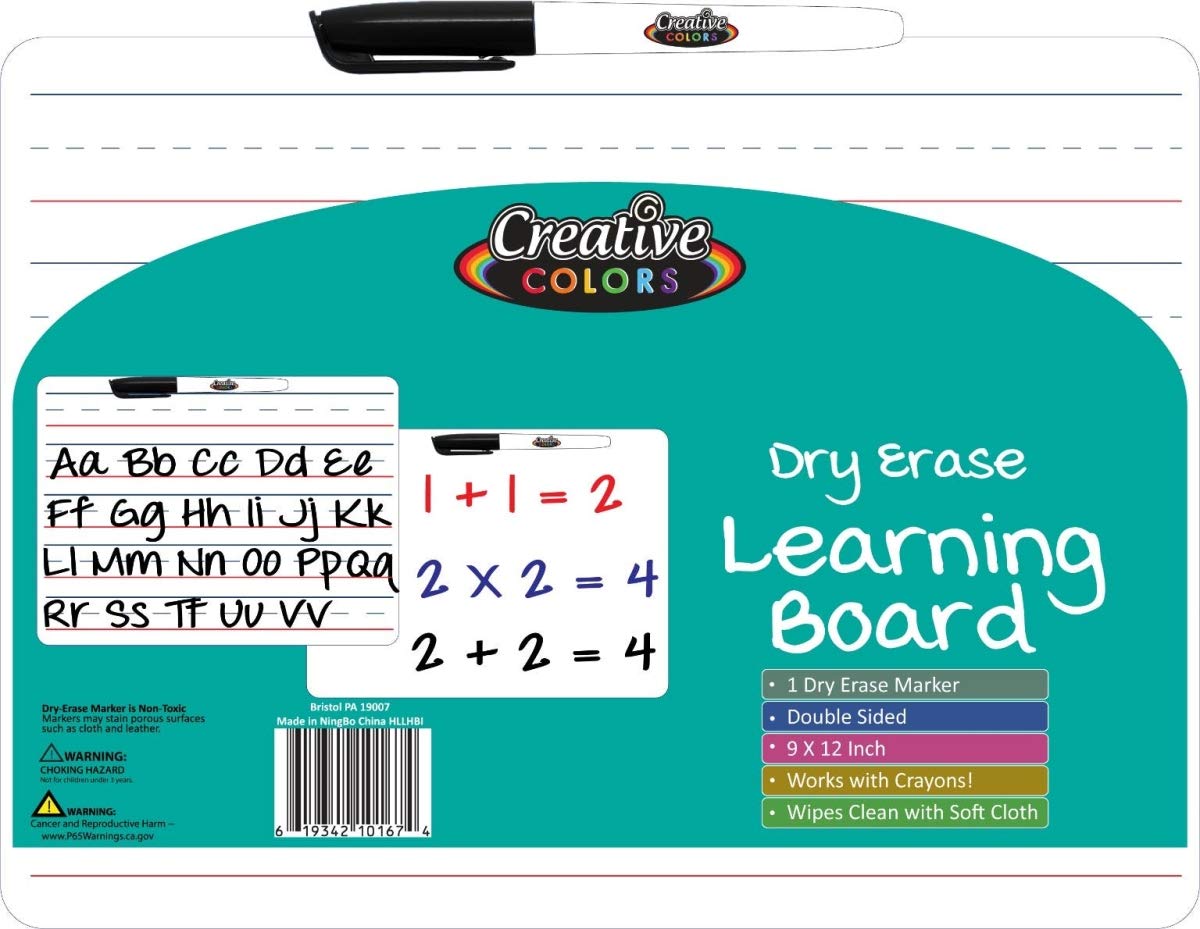 2325593 DDI Dry Erase Whiteboard - 48-Pack | Classroom, Office & Home Use Whiteboard for Notes, Presentations & Teaching