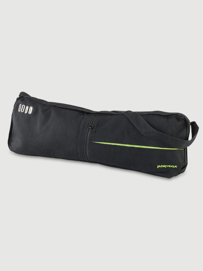 Premium Jade Yoga Macaranga Mat Bag - Eco-Friendly Yoga Mat Carrier for Hot Yoga, Travel & Studio Classes - Perfect for Yoga Enthusiasts & Instructors