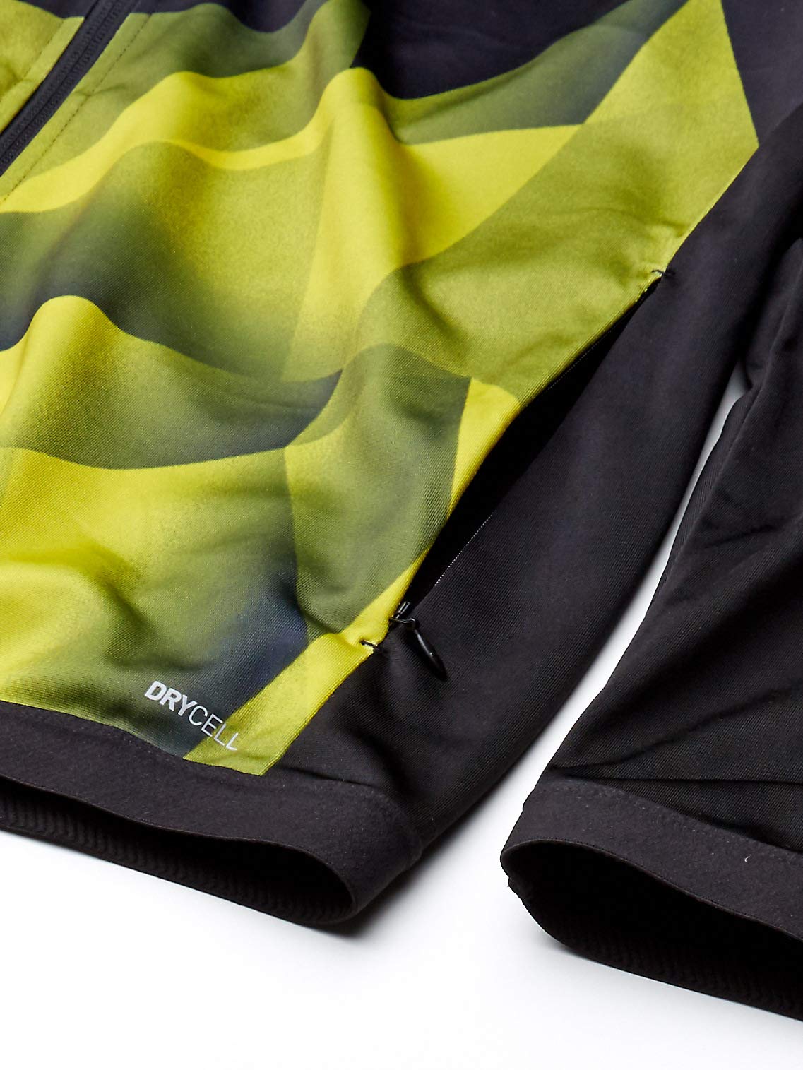 PUMA Men's Borussia Dortmund Licensed Stadium Jacket 2019-2020 - Small Size, Black/Cyber Yellow - Official Football Fan Gear for Match Days & Outdoor Activities