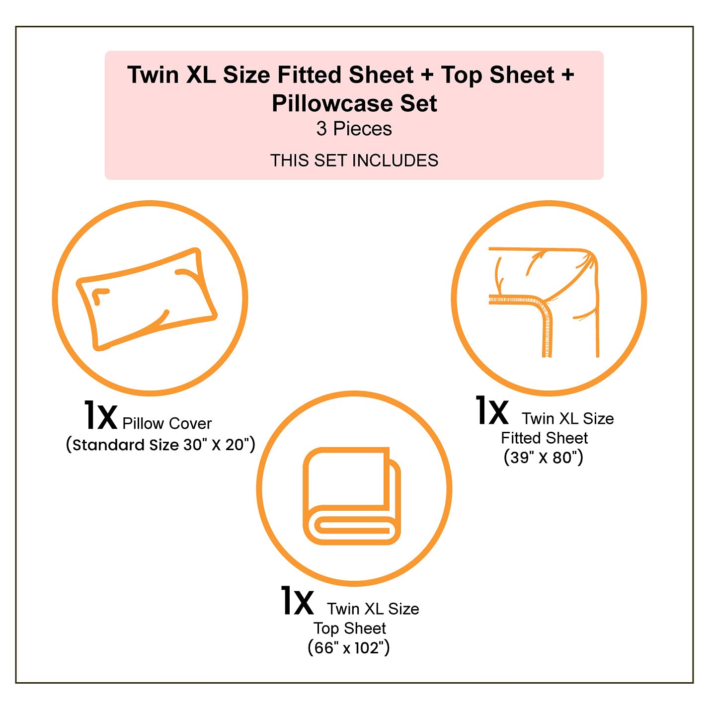 Ambesonne Nautical Shark & Ship Compass Bed Sheet Set - 3 Piece Twin XL Blue White Underwater Theme Bedding with Fitted Sheet, Flat Sheet & Pillowcase - Perfect for Kids' Rooms, Beach Houses & Ocean Lover Decor