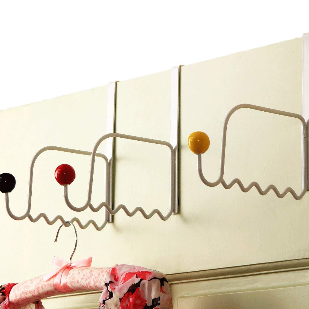 Zcx Small Elephant Door Hook - No Nail Seamless Hanger for Kitchen, Bathroom, Bedroom - Coat & Clothing Organizer (Elephant Design) - Perfect for Small Spaces & Rental Homes