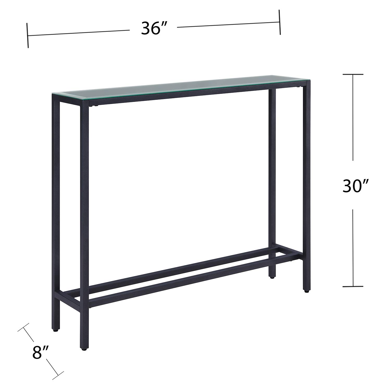 SEI FURNITURE Darrin Narrow Console Table - 36