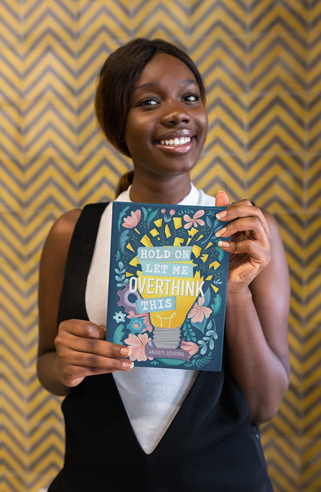 Anxiety Relief Journal - Hold On Let Me Overthink This | Guided Notebook for Stress Management, Mental Health & Self-Care | Perfect for Therapy, Mindfulness Practice & Daily Reflection