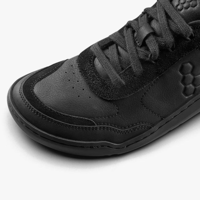 Vivobarefoot Men's Gobi Leather Sneakers - Minimalist Barefoot Shoes for Walking, Running & Travel - Lightweight & Flexible Footwear for Active Lifestyles