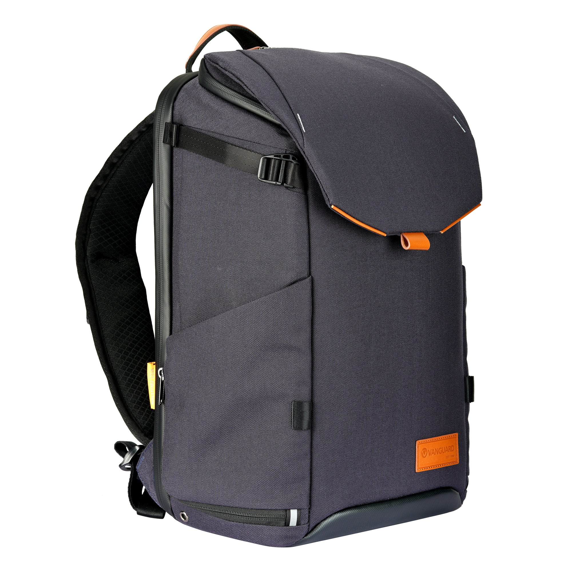 VEO CITY B46 Large DSLR Camera Backpack with Detachable Pouch - Waterproof & Durable Navy Blue Camera Bag for Travel, Hiking & Photography Enthusiasts