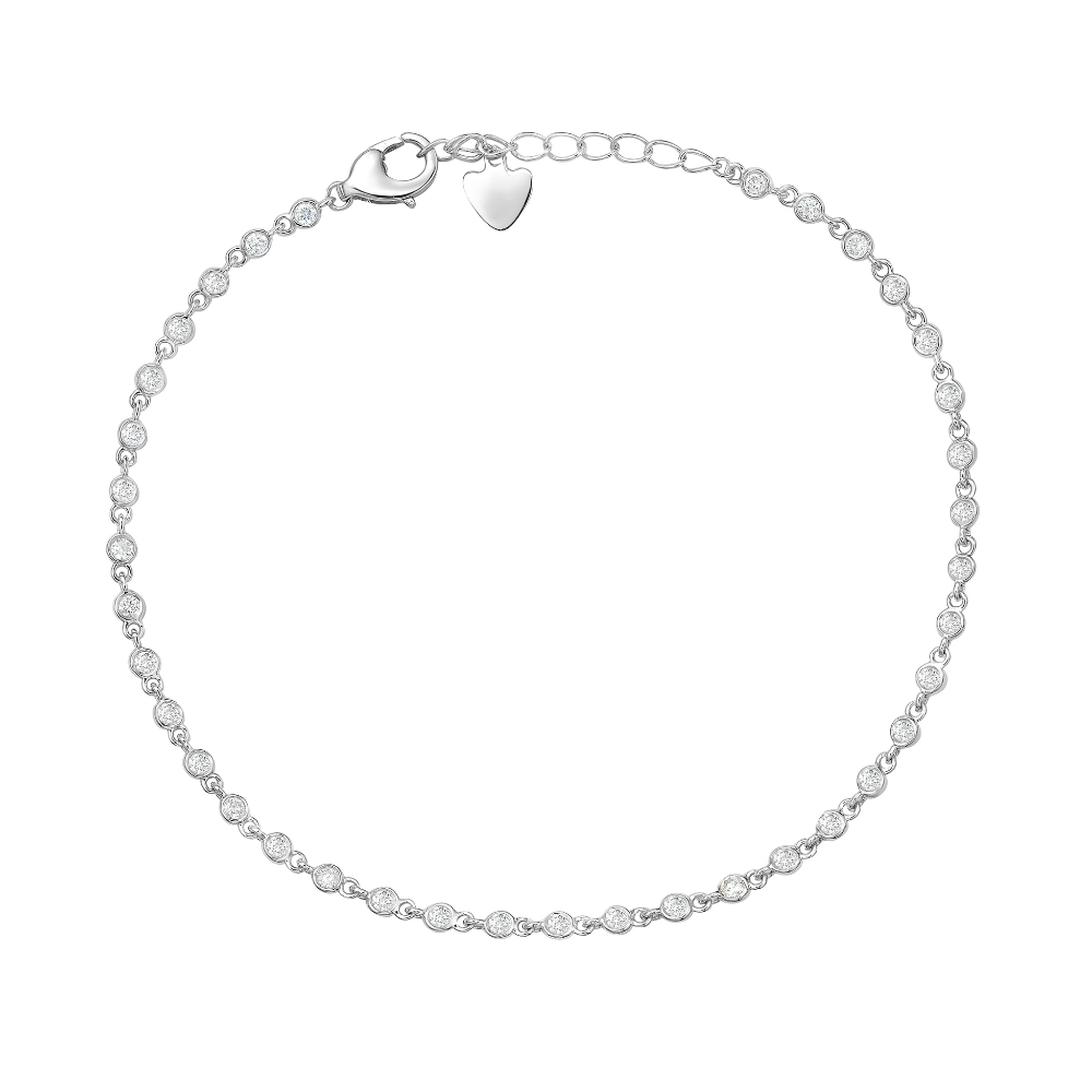 37 Stone Diamond By The Yard Bracelet - 0.75ct 14K Gold Tennis Bracelet for Women | Ready to Ship | Perfect for Weddings, Anniversaries & Special Occasions