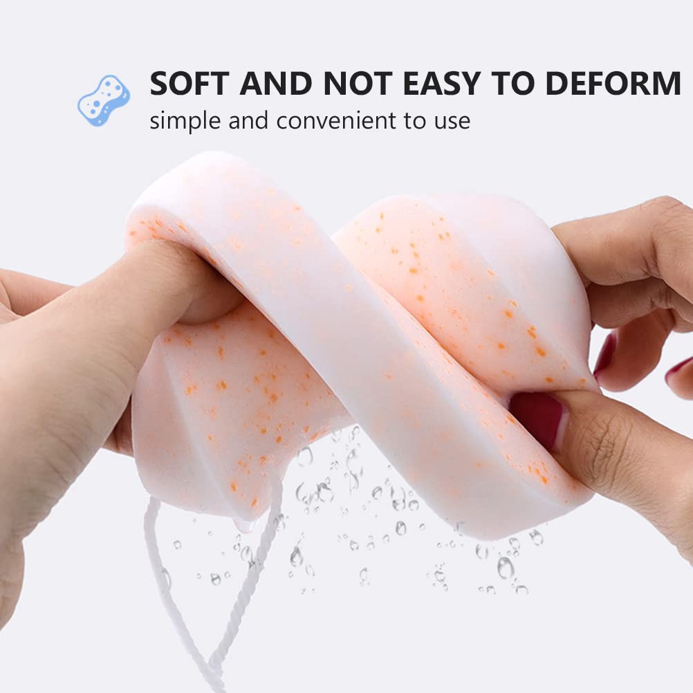 6pcs Thick Makeup Remover Puffs for Face Cleansing & Spa