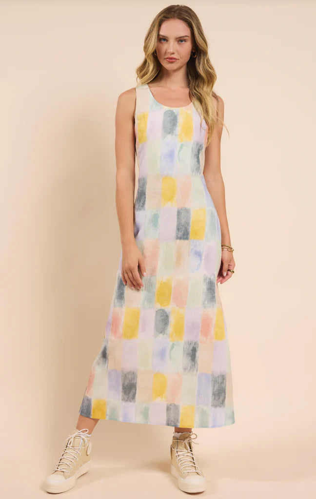Sadie & Sage Petrichor Maxi Dress for Women - Flowy Boho Summer Dress with Floral Print - Perfect for Beach Vacations, Date Nights & Outdoor Weddings