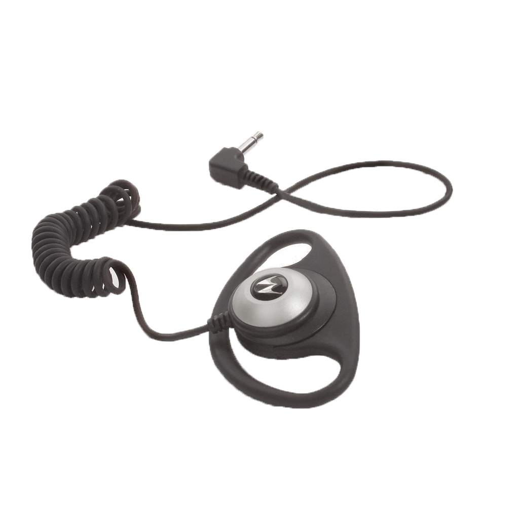 Motorola PMLN4620 D Shell Receive Only Earpiece - Secure & Clear Communication for Security, Retail & Customer Service Professionals