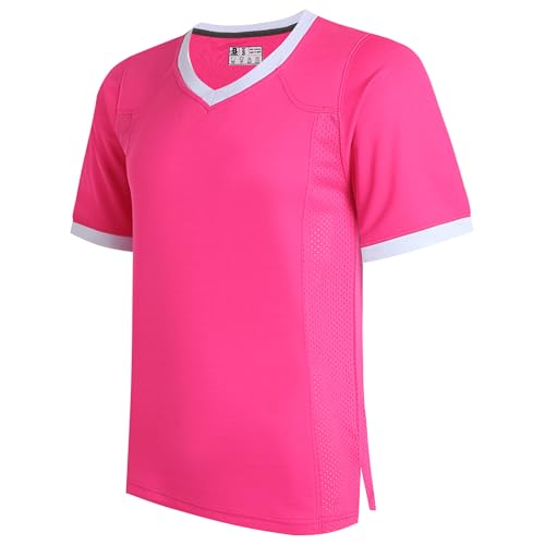 White Neck-pink Jersey