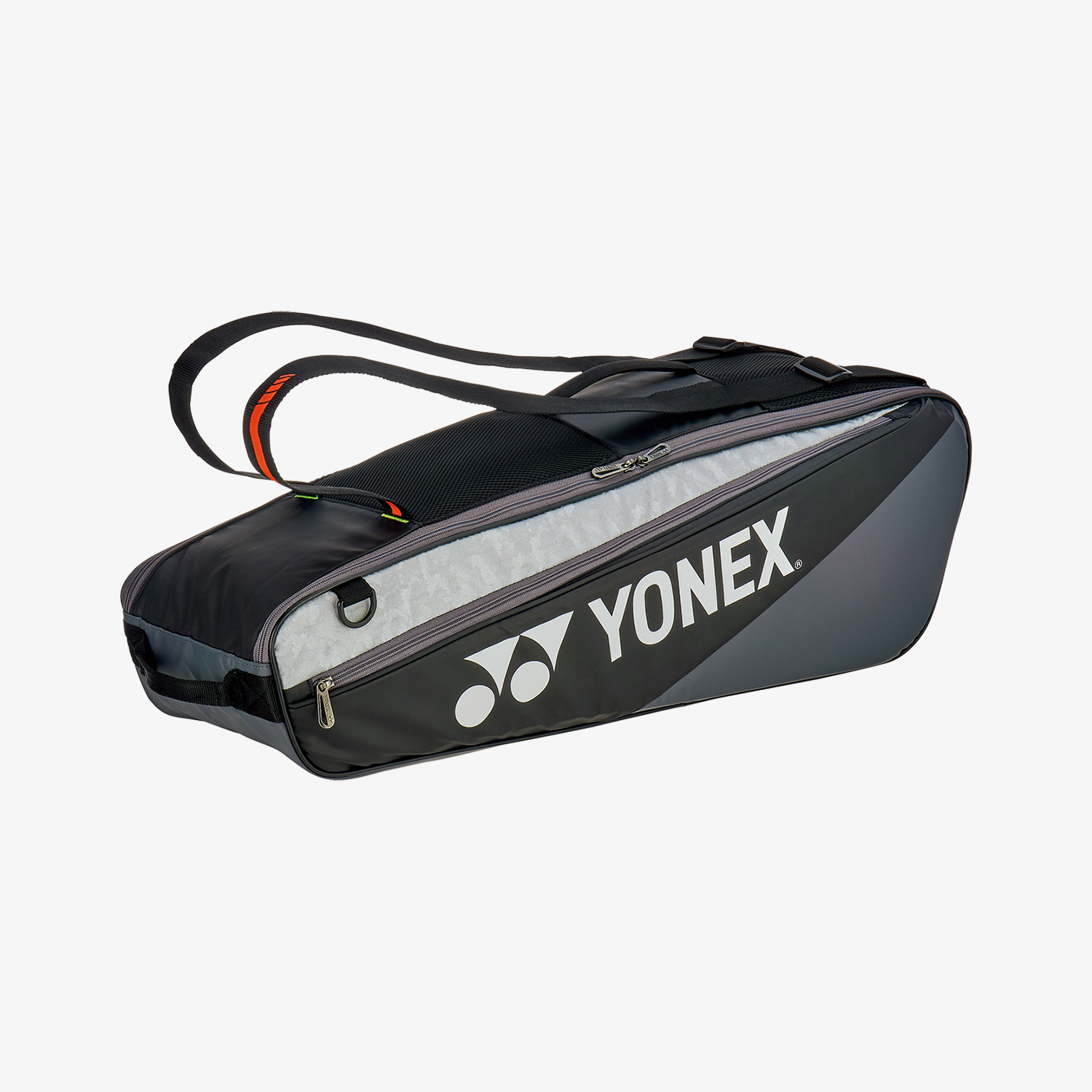 Yonex BAG52526BK Premium 6-Piece Tennis Racket Bag (Black) - Perfect for Club Players & Tournament Travel
