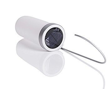 Mooni Solar Garden Lights Outdoor - 2 Pack Solar Powered Path Lighting Set (1 Ground Lamp + 1 Hanging Light) for Walkway, Patio, Yard, and Landscape Decoration