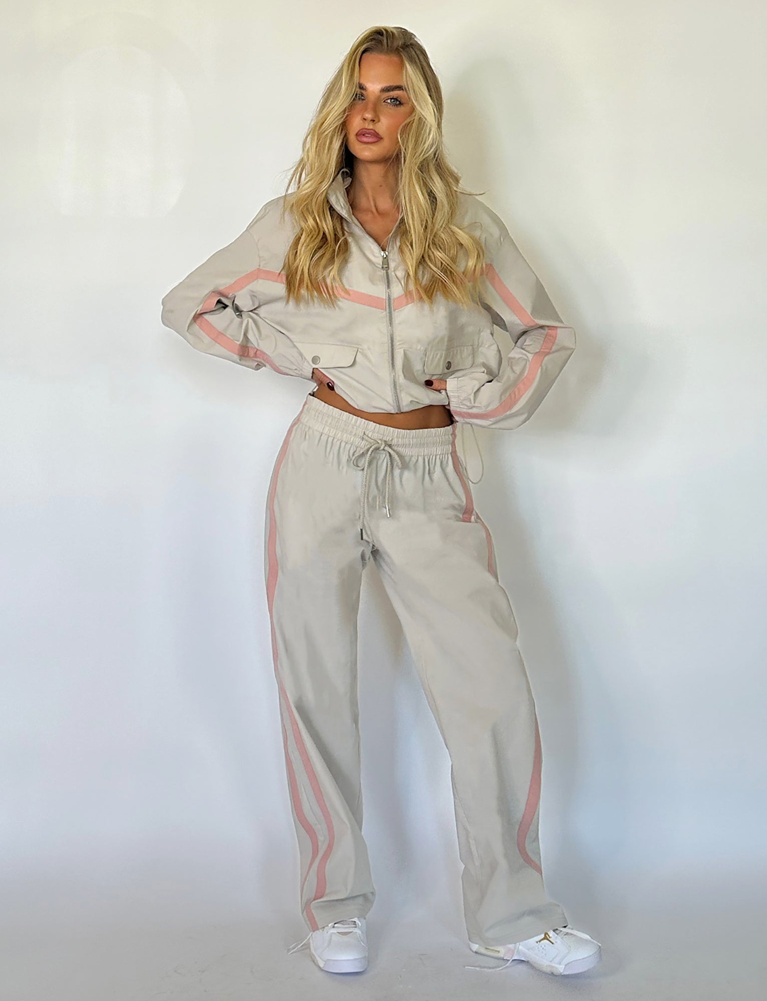 KAHANNA Women's Casual Pants in Dove Grey - Comfortable & Stylish Trousers for Work, Travel, and Everyday Wear