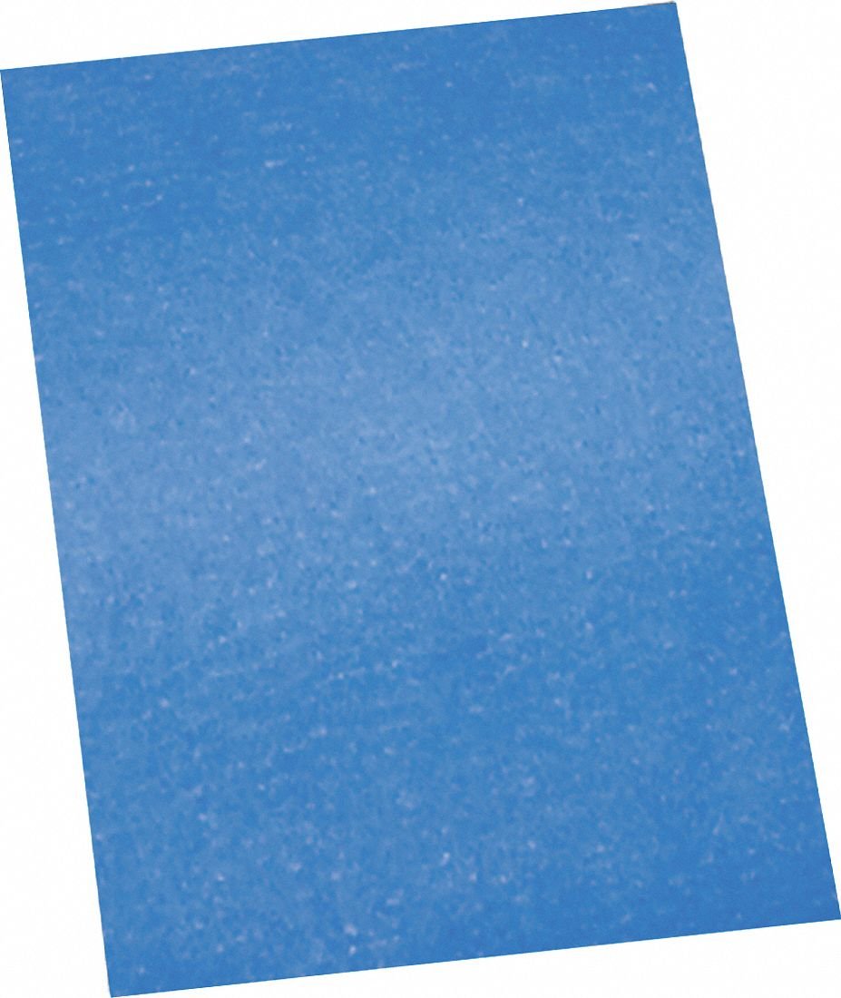 Blue Paper Masking Tape - 1 Inch Wide, Low Residue, Easy Tear for DIY Crafts, Painting, and Home Decor Projects