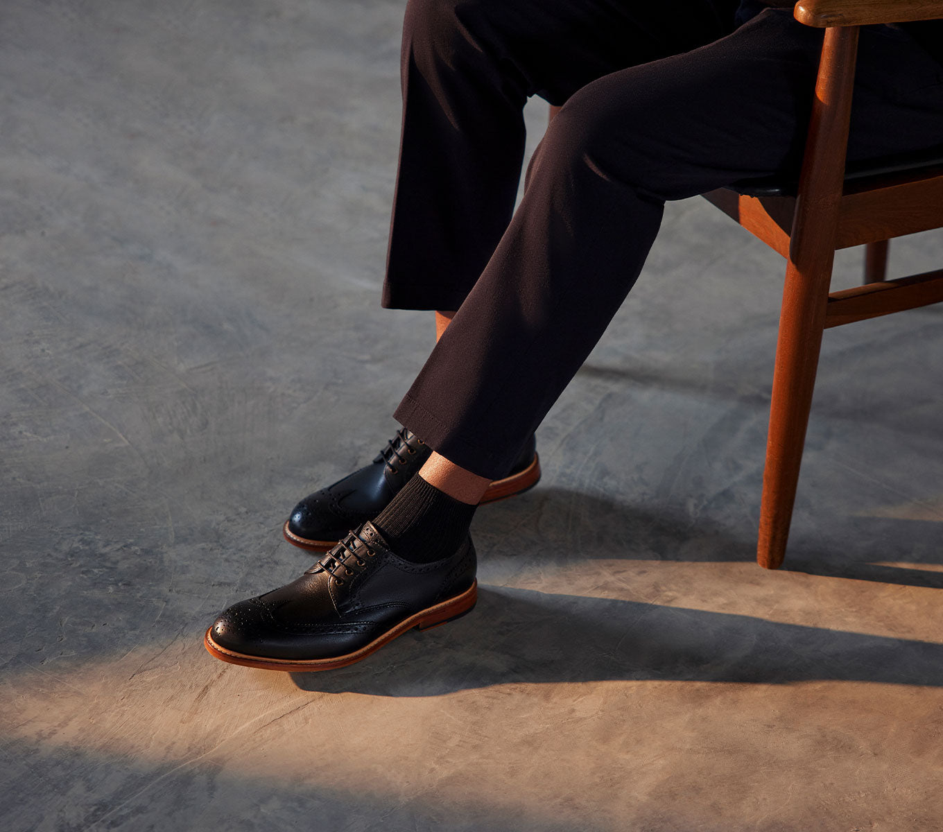 Classic Brogue Shoes for Men | Genuine Leather Oxford Dress Shoes | Formal & Business Attire | Perfect for Weddings, Office & Special Occasions