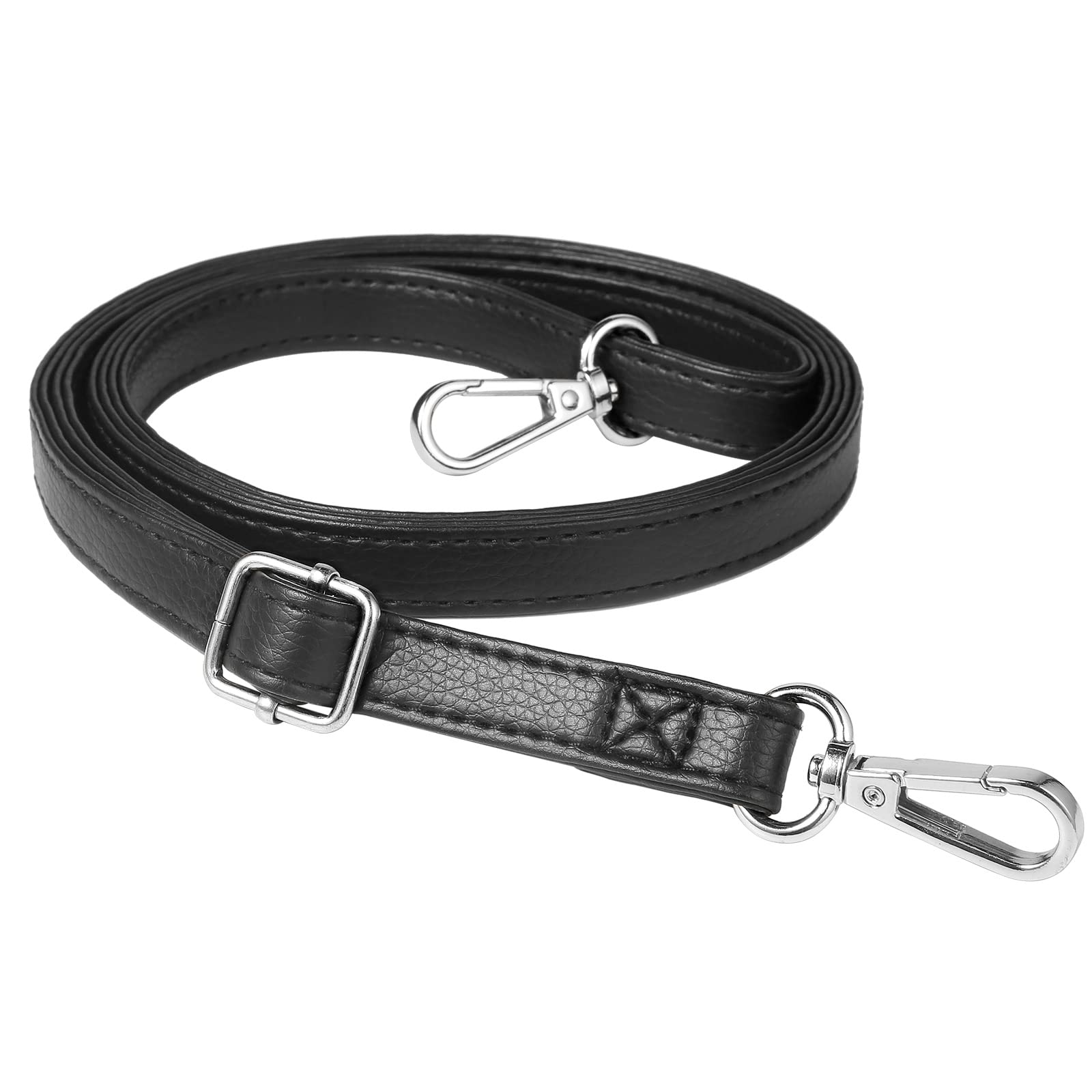 Adjustable Leather Crossbody Purse Strap Replacement - 30 to 55 Inches | Durable Bag Shoulder Strap for Women's Handbags, Totes & Messenger Bags | Perfect for Work, Travel & Everyday Use
