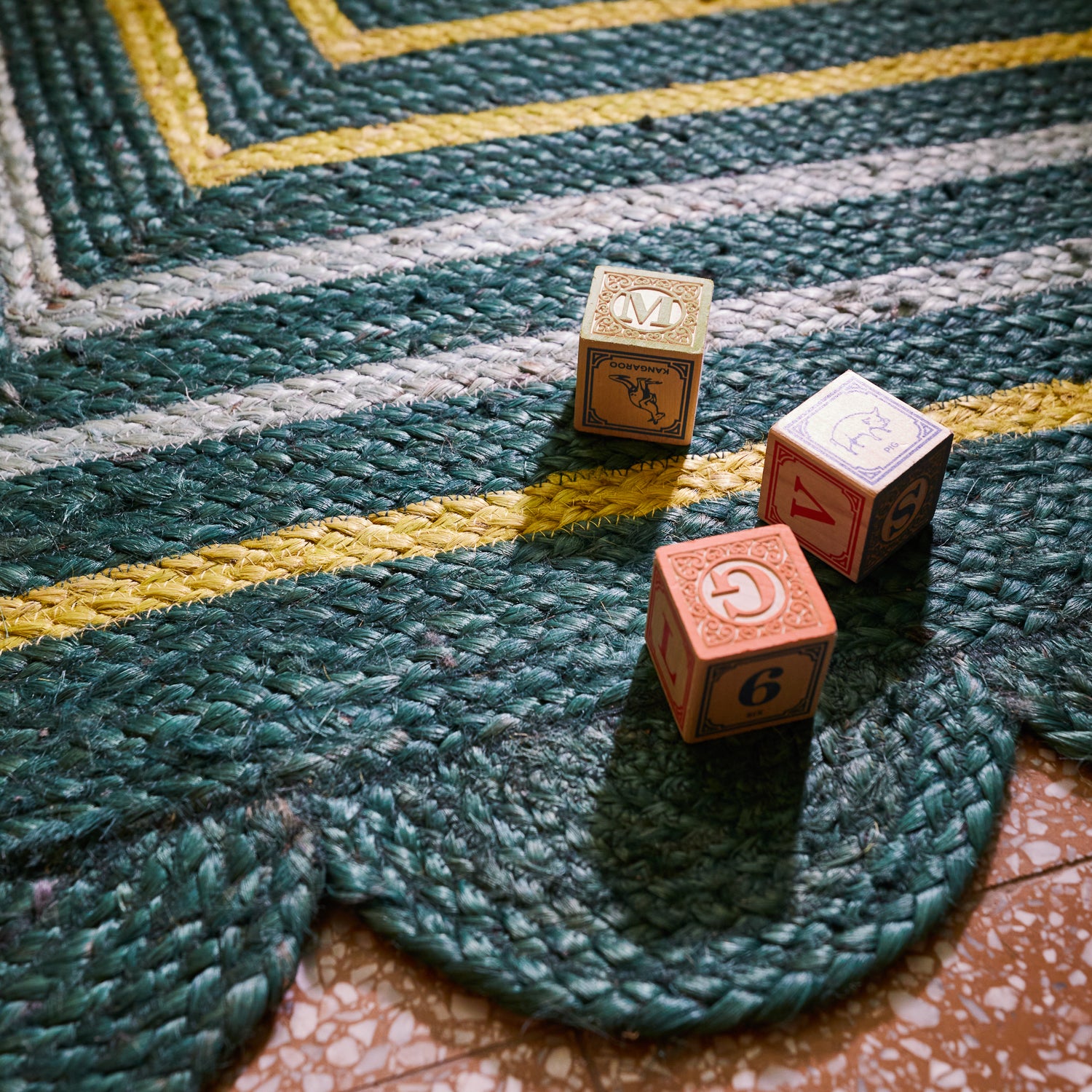 Eco-Friendly Burnet Jute Rug - Natural Forest Design | Perfect for Living Room, Bedroom & Boho Home Decor