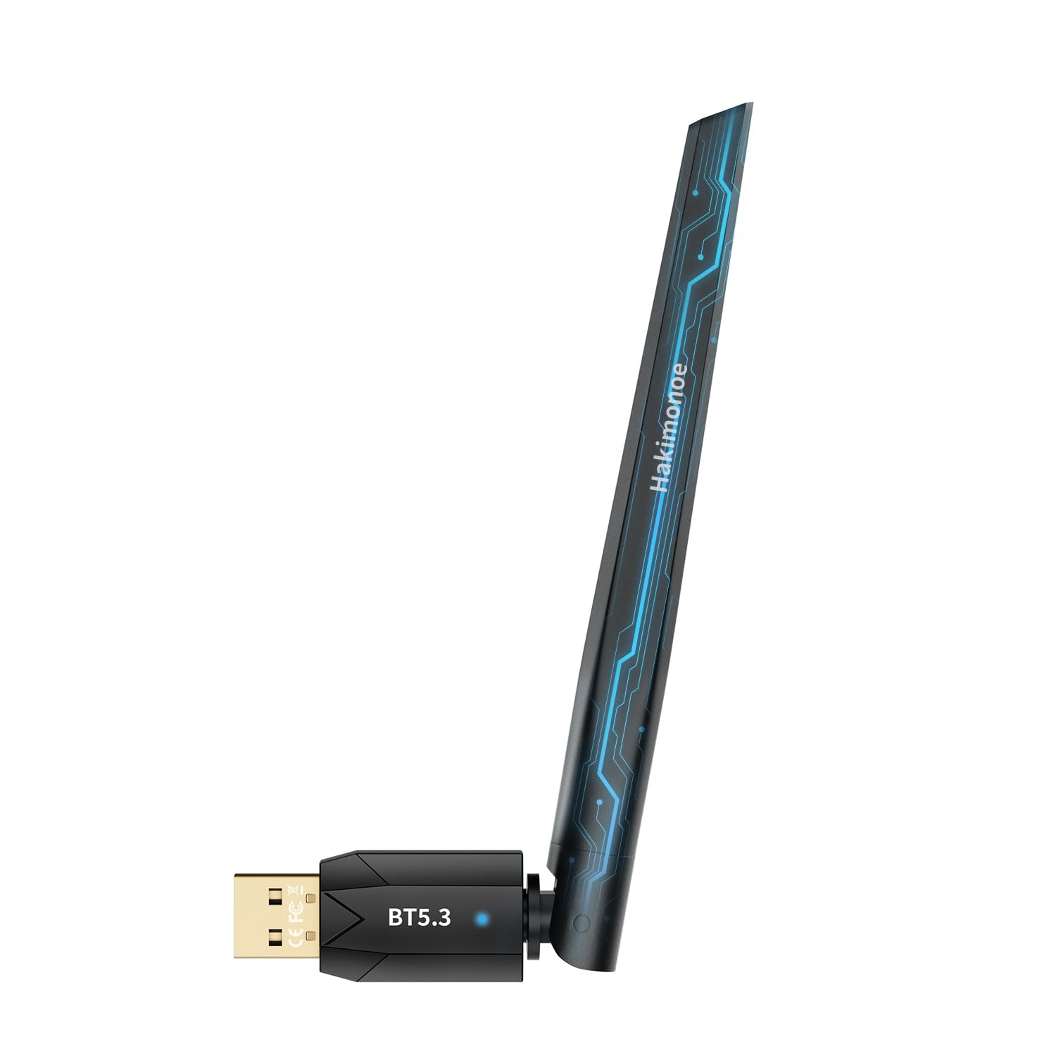 Long Range USB Bluetooth 5.3 Adapter for PC Desktop & Laptop - 150M Wireless Dongle for Windows 11/10/8.1 - Connect Bluetooth Headphones, Speakers, Mouse, Keyboard & Printer - Plug & Play - Perfect for Home Office, Gaming & Wireless Audio Streaming