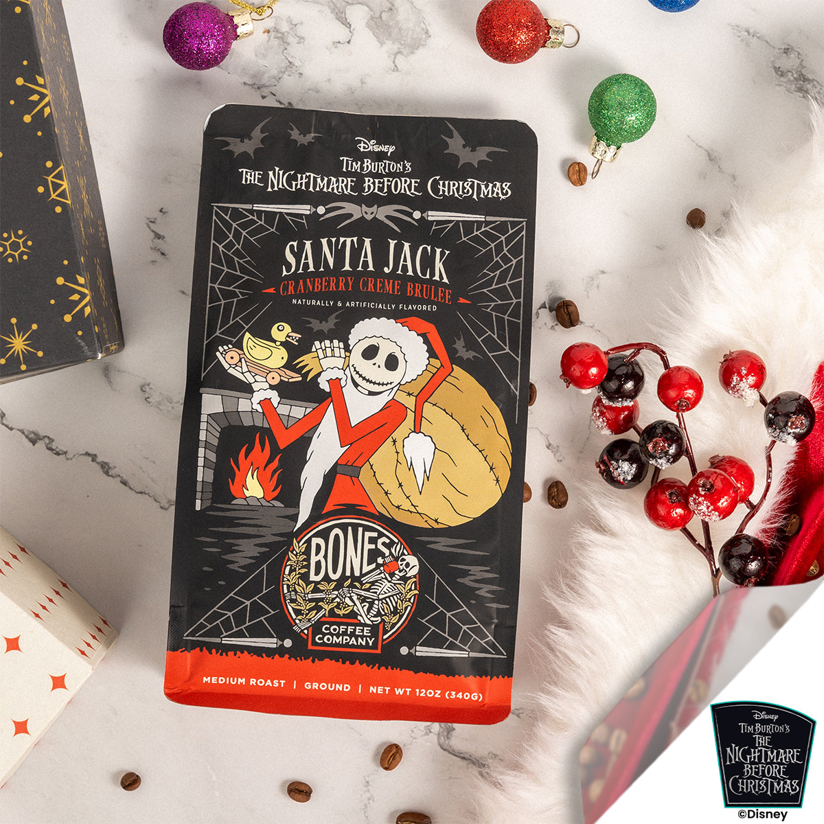 Santa Jack 12oz Ceramic Coffee Mug - Perfect for Christmas Gifts, Holiday Parties & Cozy Home Decor