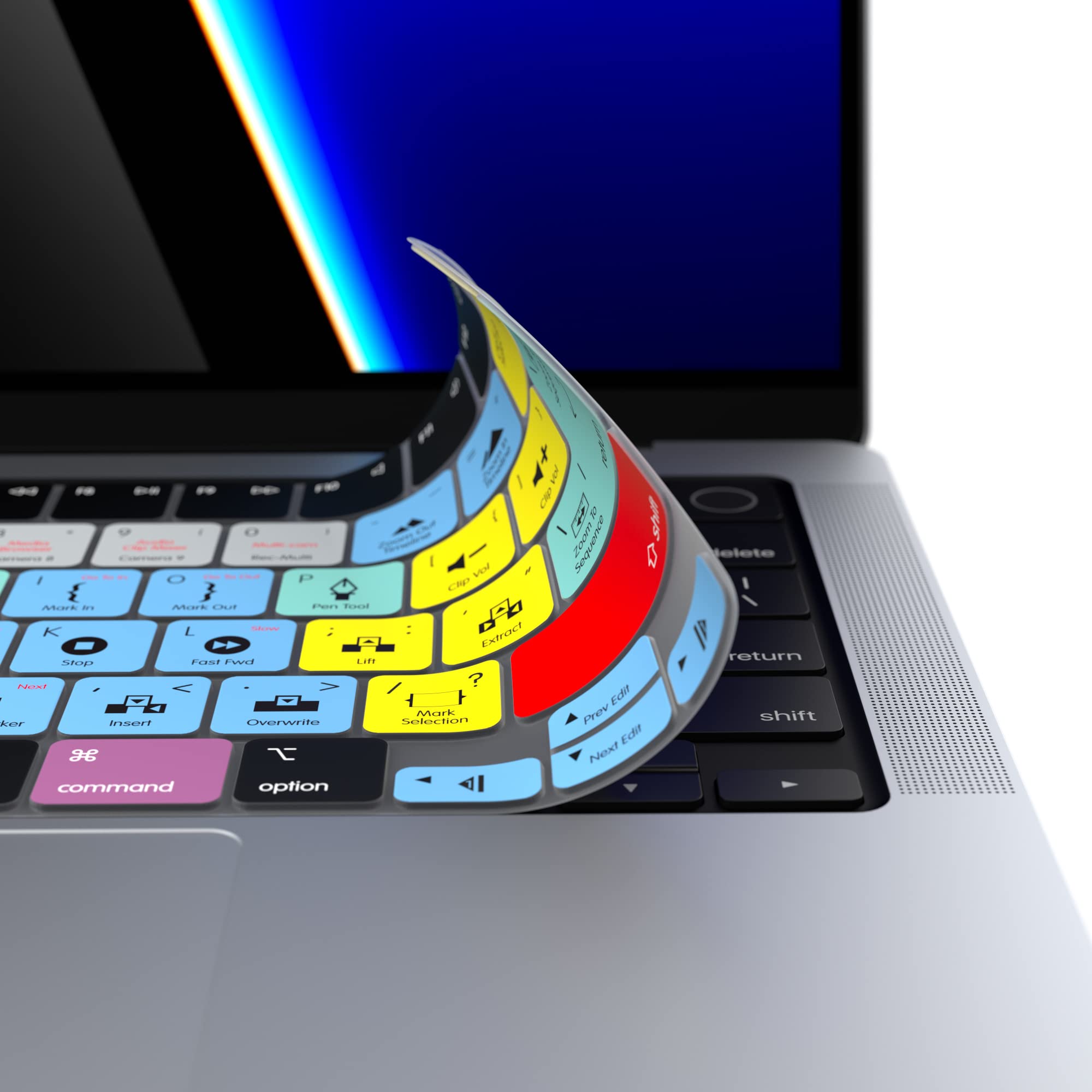 Adobe Premiere Keyboard Cover for MacBook Pro 14