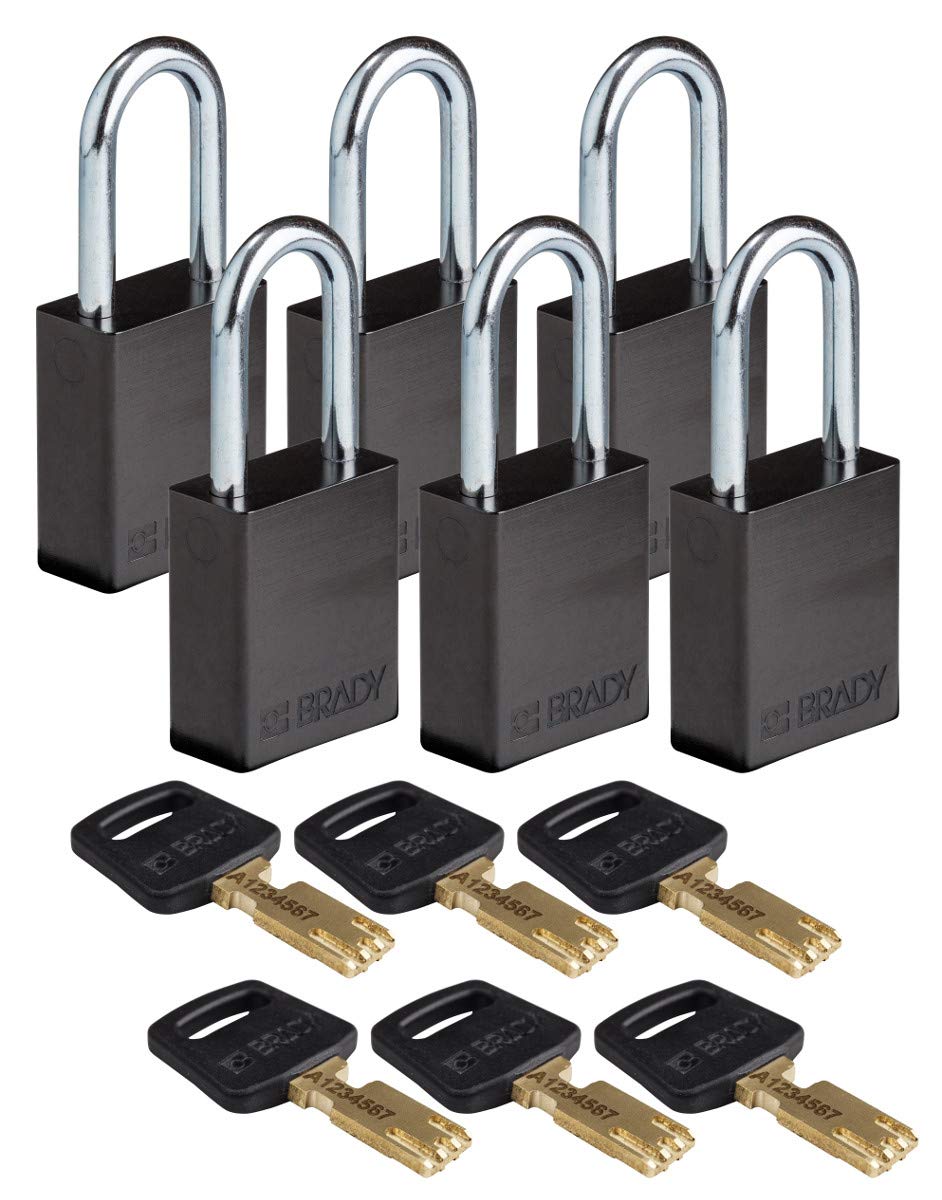 Brady SafeKey Lockout Padlock - 1.5