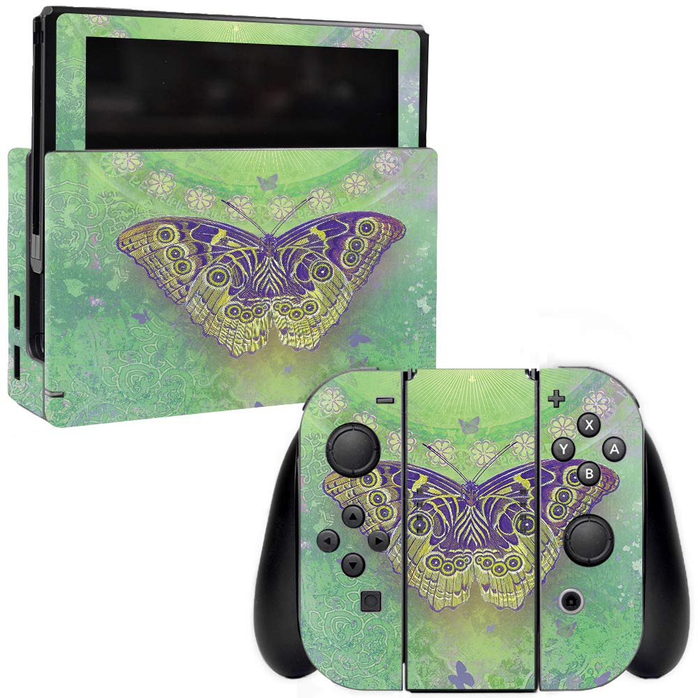 MightySkins Nintendo Switch Skin Cover - Always Dream Design | Protective Vinyl Decal Wrap | Durable, Easy to Apply & Remove | Made in USA | Perfect for Gaming, Travel & Customization