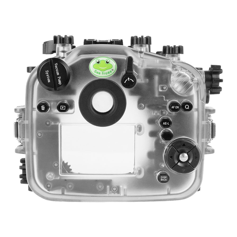 Fujifilm X-T5 40MP Underwater Camera Housing with 130FT Depth Rating & Glass 6 Flat Port for XF 16-55mm Lens - Perfect for Scuba Diving, Snorkeling, and Marine Photography