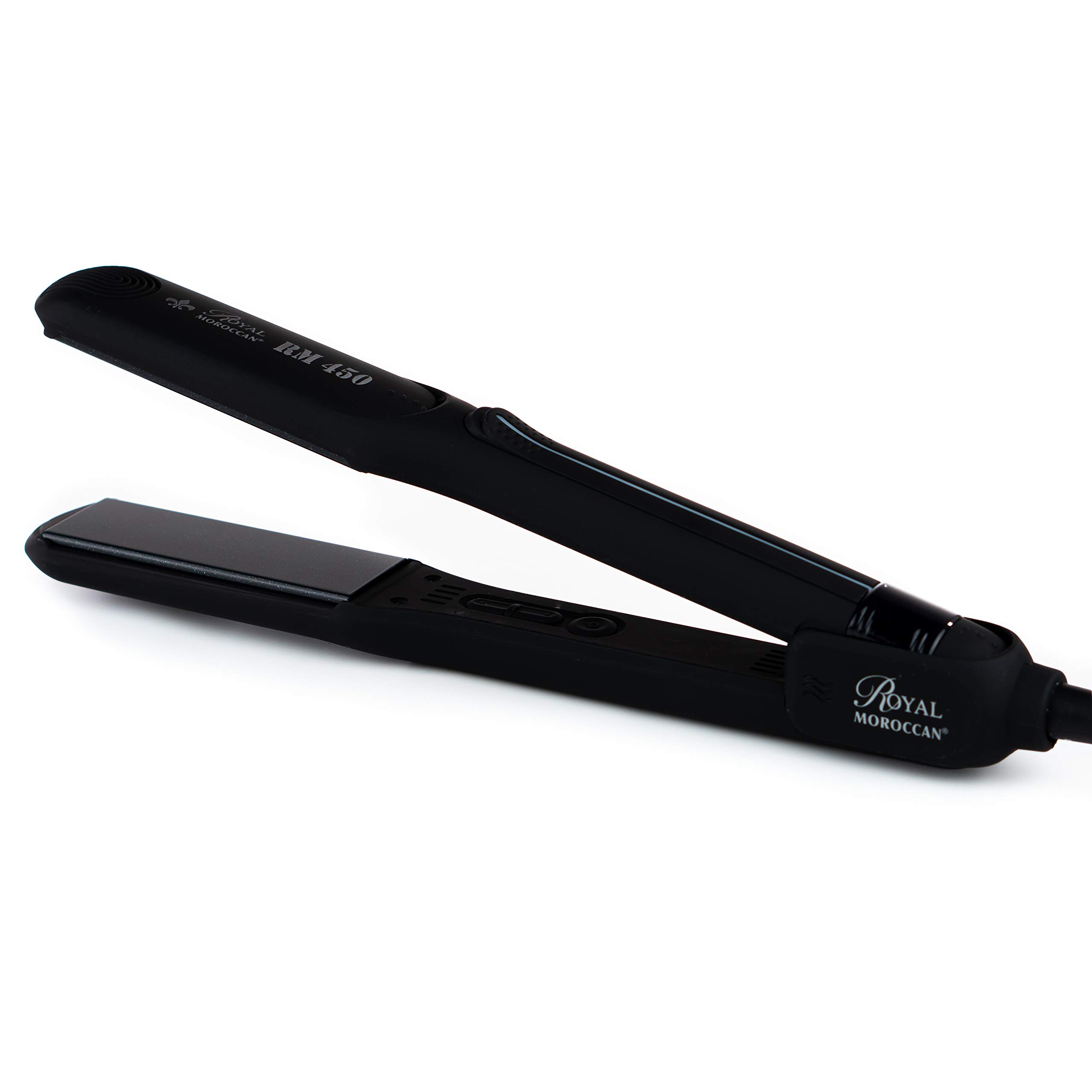 Ceramic Tourmaline Ionic Hair Straightener for Women - Dual Voltage Flat Iron (110V-240V) | Professional Salon-Grade Hair Straightener Made in Italy | Perfect for Travel, Home & Salon Use