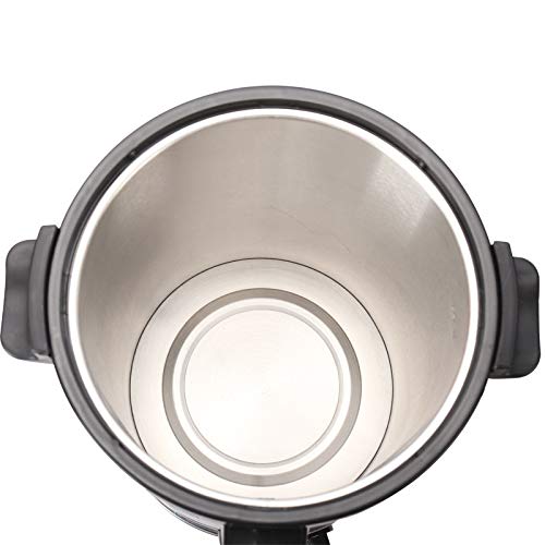YJINGRUI 36-Cup Electric Hot Water Boiler - 15L Stainless Steel Hot Water Urn with Fast Heating for Tea, Coffee, and Instant Hot Water - Perfect for Offices, Restaurants, and Large Gatherings