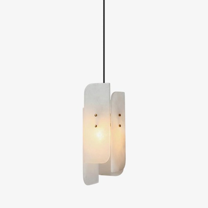 Megalith Mini Pendant Light - Modern Hanging Ceiling Lamp for Kitchen Island, Dining Room & Bedroom Decor - Dimmable LED Lighting Fixture