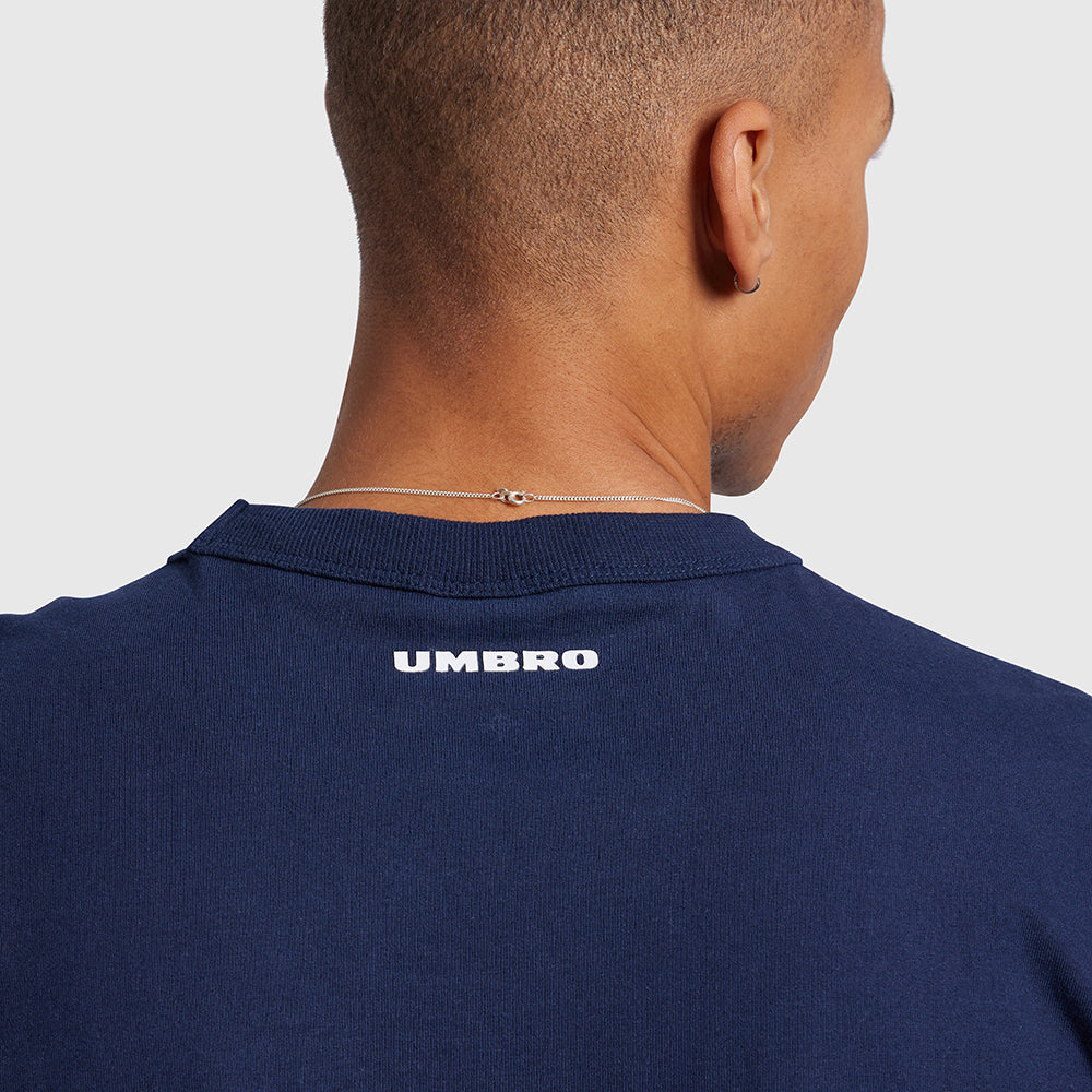 Umbro Classic Crew Neck T-Shirt for Men - Comfortable Cotton Casual Tee for Sports, Gym & Everyday Wear