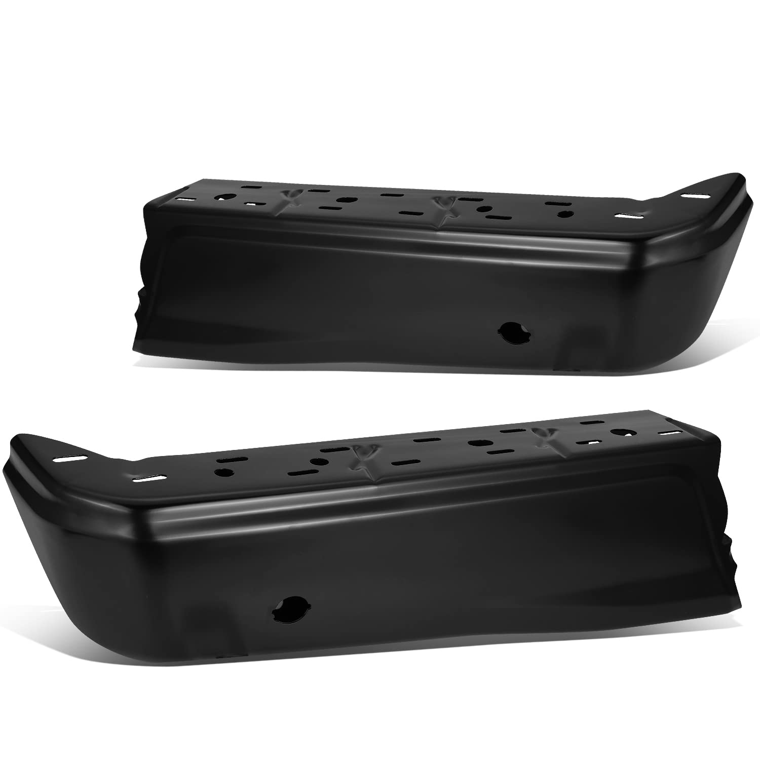 DNA MOTORING ZTL-Y-0256 2Pcs/Set Left & Right Rear Bumper Ends with Sensor Holes - Compatible with 2015-2020 Ford F150 (Excludes Raptor Models) | Perfect for Truck Upgrades, Off-Road Protection & Parking Assistance
