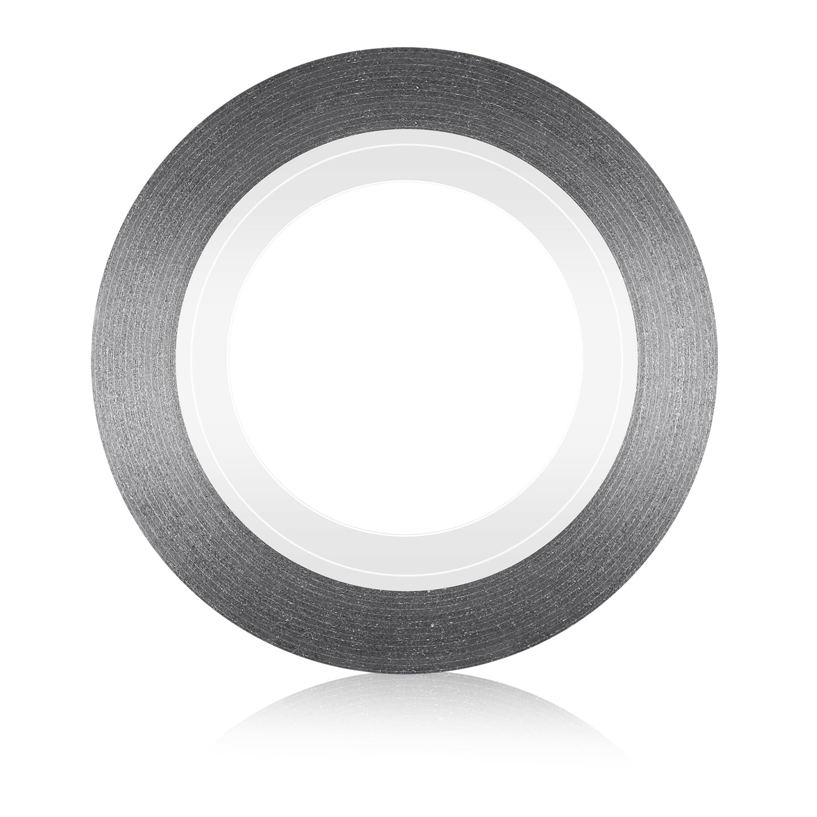 Silver Frosted Nail Art Striping Tape - DIY Manicure Decoration Stickers for Nail Design | Perfect for Salon, Home Use & Party Nail Art