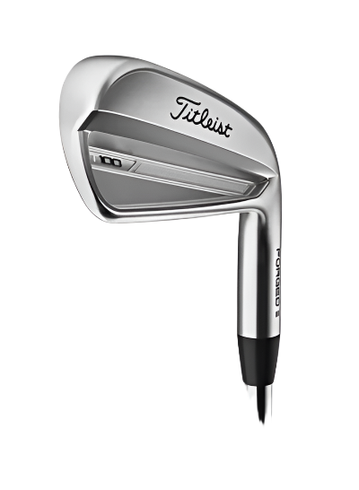 Titleist T100 2023 Forged Steel Iron Set (4-PW) - Premium Golf Clubs for Low Handicap Players | Perfect for Tournament Play & Driving Range Practice