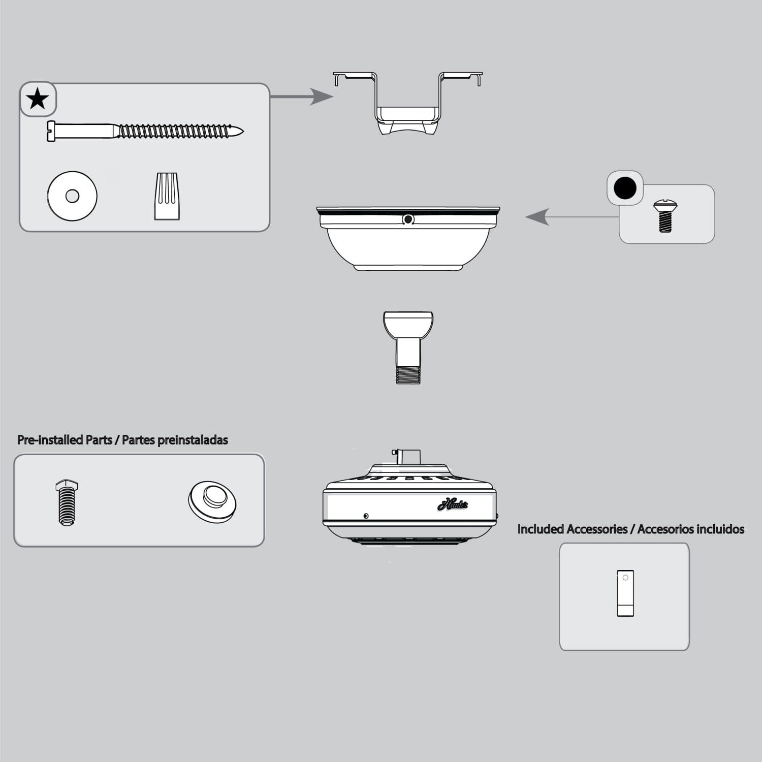 Brittany Bronze Hanging System Kit K006501437 - Perfect for Home Organization, Closet Storage, and Wall Decor