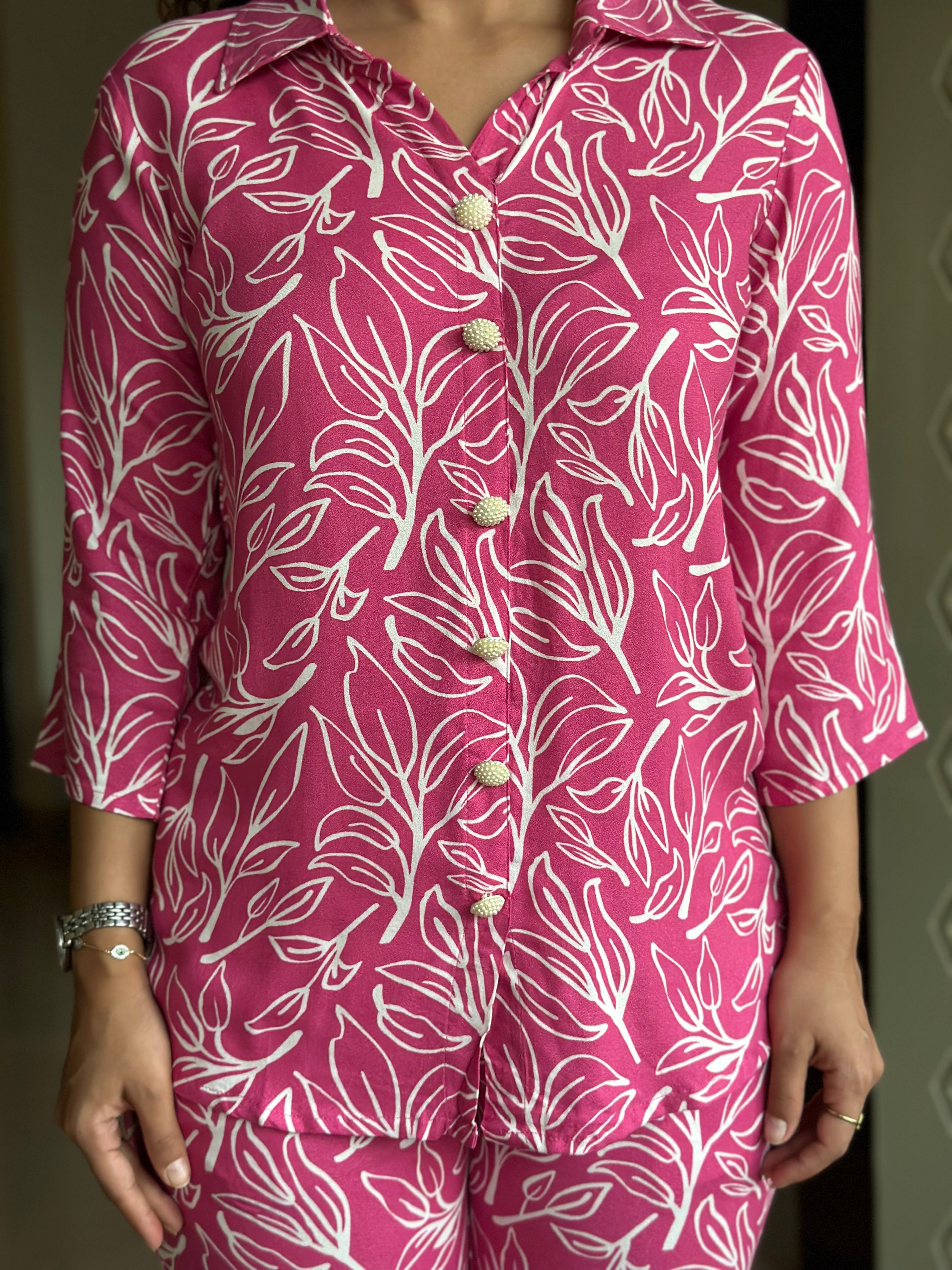 Trendy Pink Matching Outfit Set for Women | Summer Casual Wear & Street Style Fashion | Perfect for Dates, Parties, and Everyday Outfits