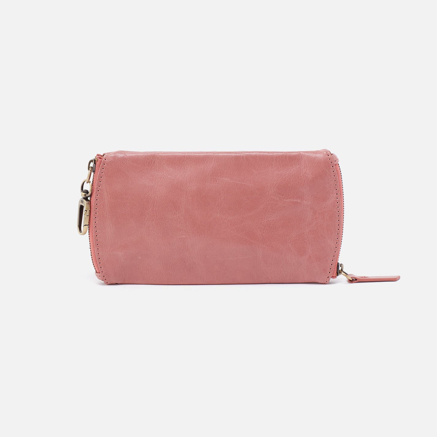 Premium Polished Leather Rose Double Eyeglass Case - Stylish Protective Eyewear Storage for Travel, Work & Everyday Use