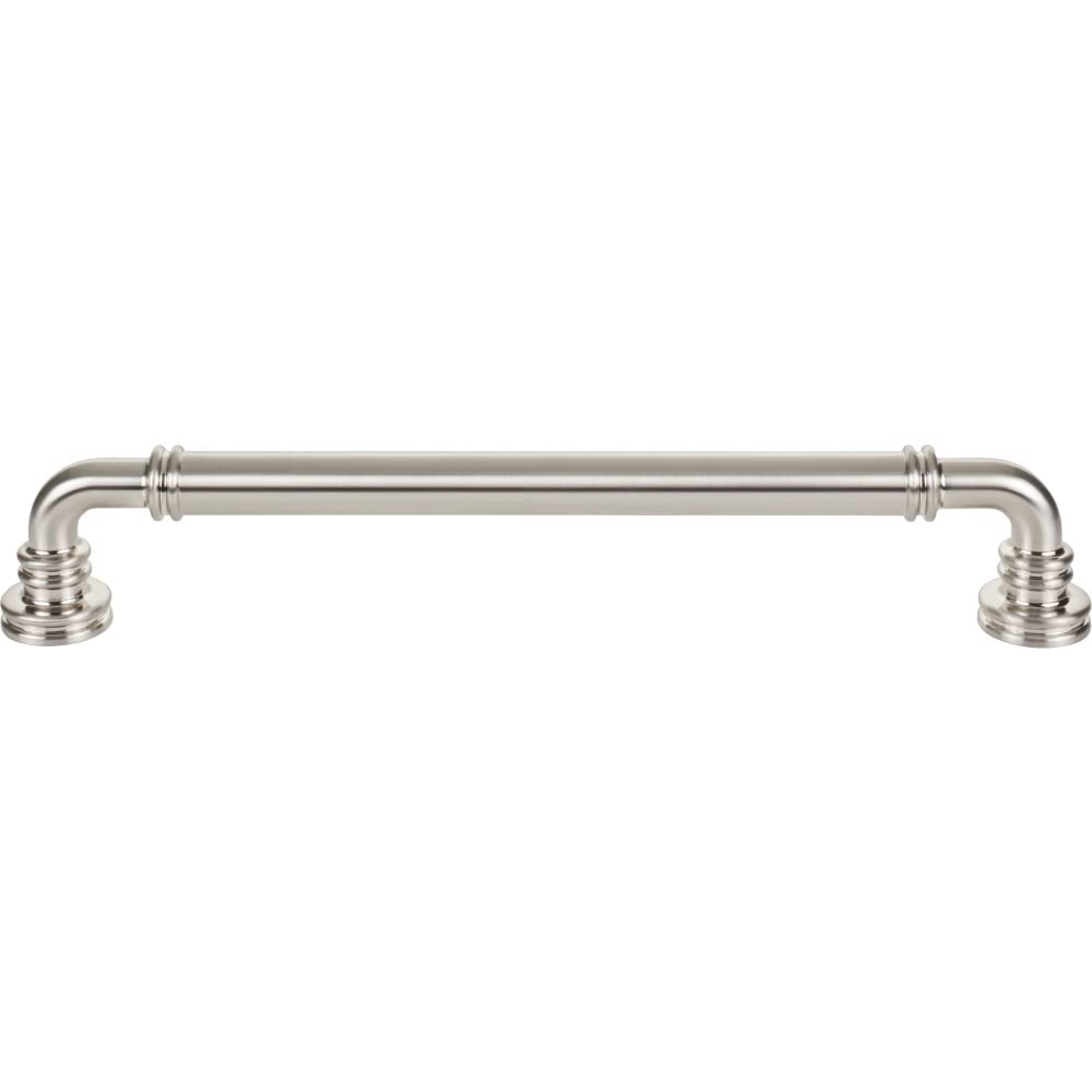 12 Inch Brushed Satin Nickel Appliance Pull by Top Knobs - Premium Kitchen Cabinet Handle for Refrigerators, Dishwashers & Ovens