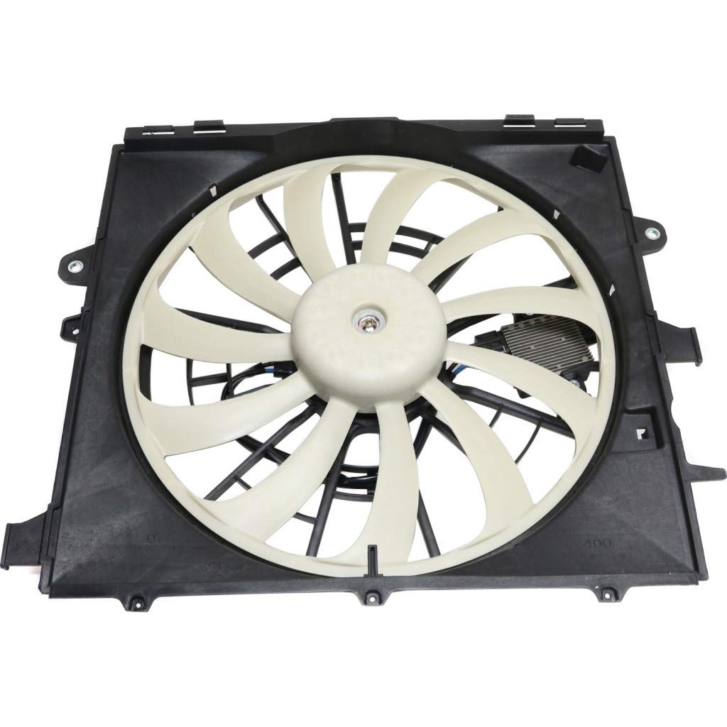 Premium A/C Radiator Fan Assembly for Cadillac ATS Sedan 2013-2015 | Compatible with 2.0L Turbo, 2.5L & 3.6L Engines | Replaces GM3115283 & 84001484 | Perfect for Cooling System Repairs & Maintenance