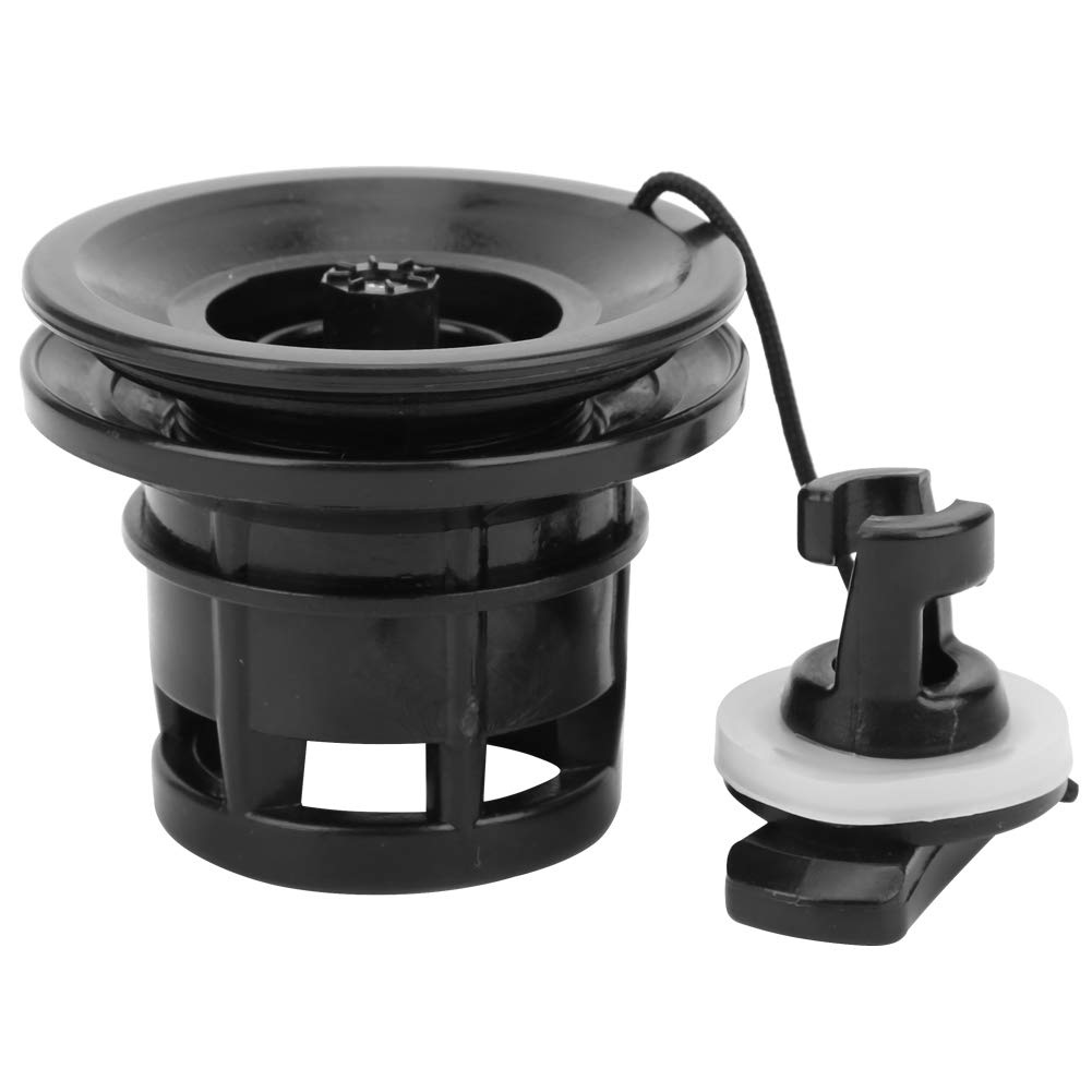 OUKENS PVC Double Seal Anti-Leak Boat Air Valve with Spiral Plug - Leak-Proof Replacement for Inflatable Boats, Rafts, Paddle Boards, Surfboards & Airbeds - Perfect for Water Sports, Camping & Beach Activities