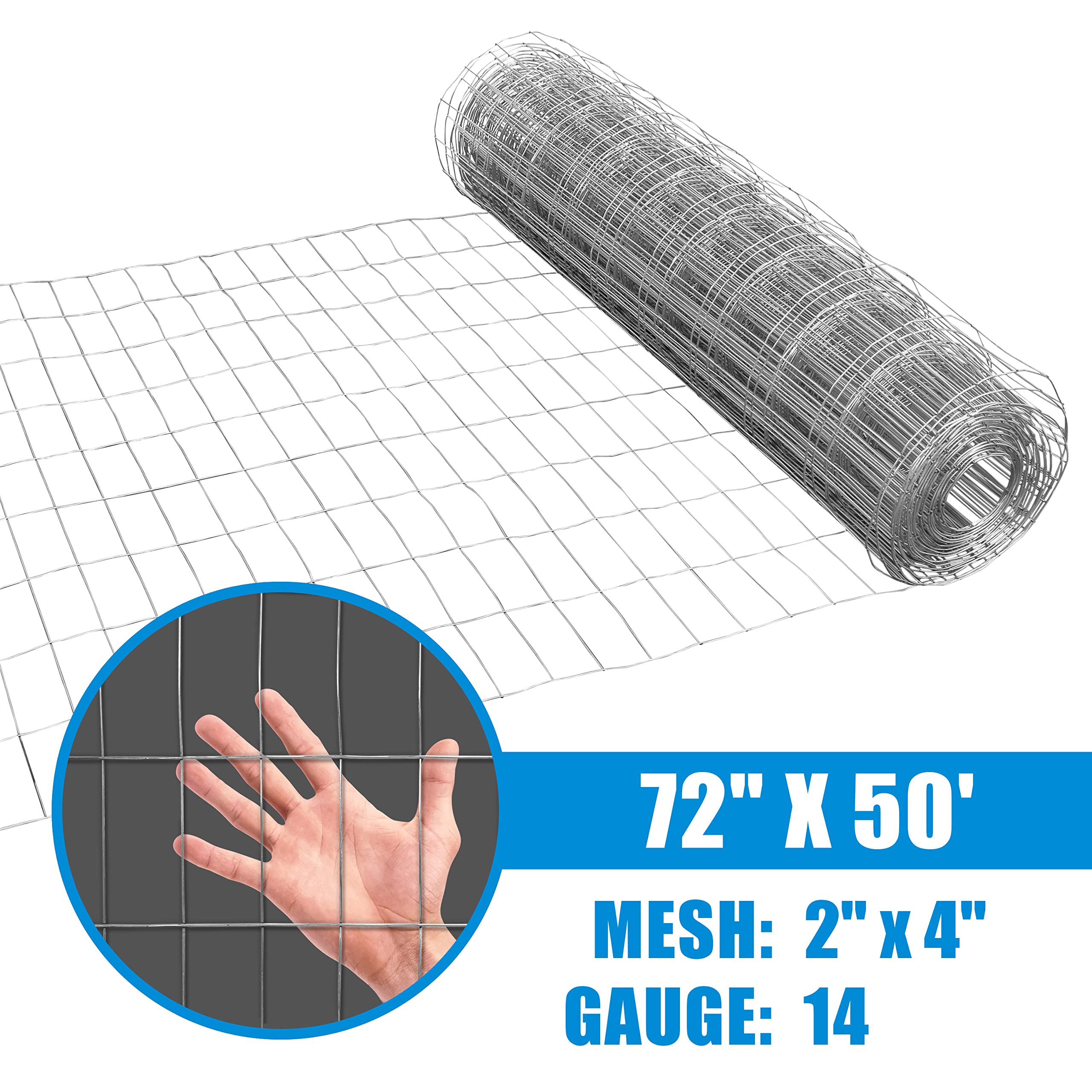 14 Gauge Galvanized Welded Wire Mesh Fencing - 2
