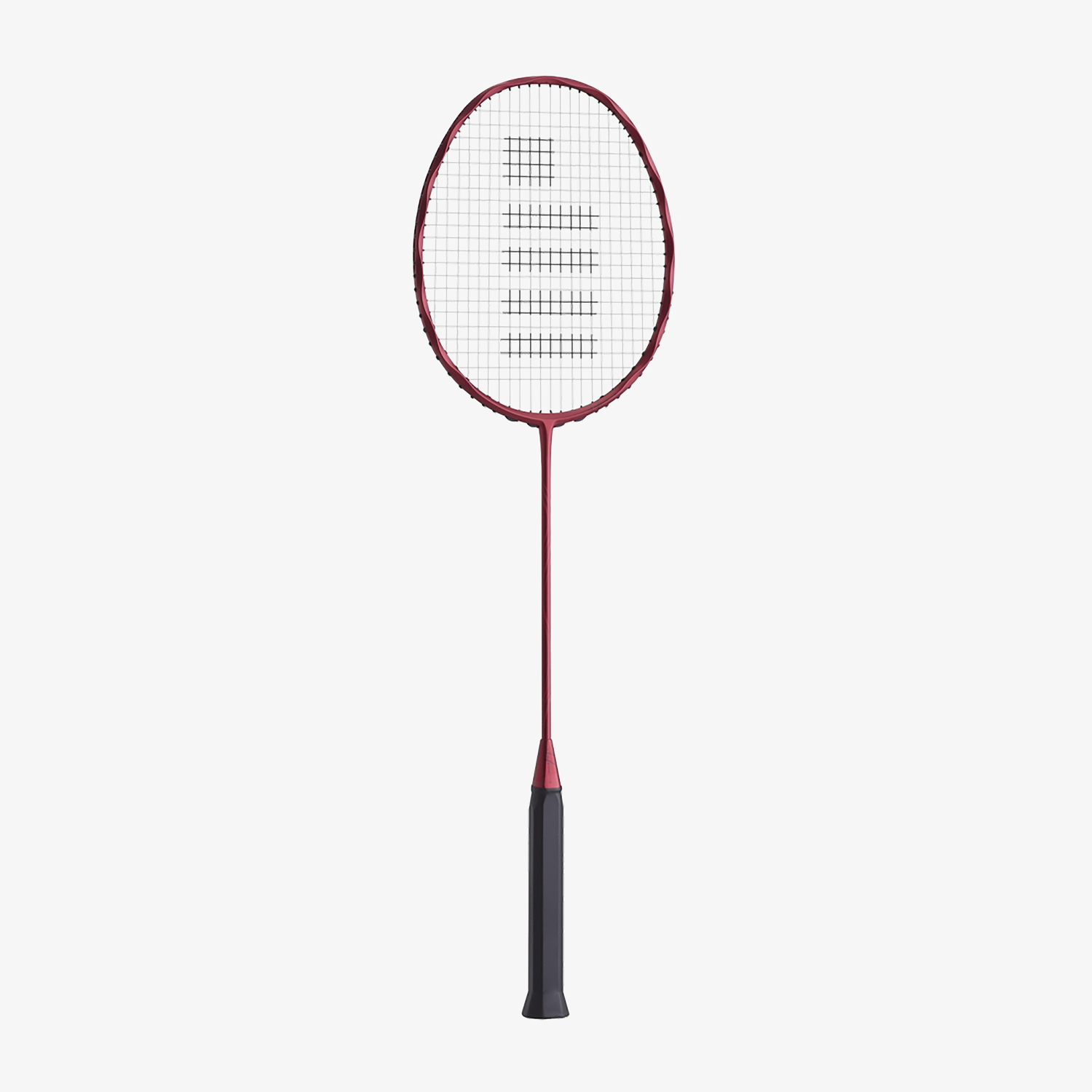 Gosen Inferno Raid Badminton Racket - Matte Red | Professional Carbon Fiber Shuttlecock Racket for Smash Power & Control | Perfect for Tournaments & Training Sessions