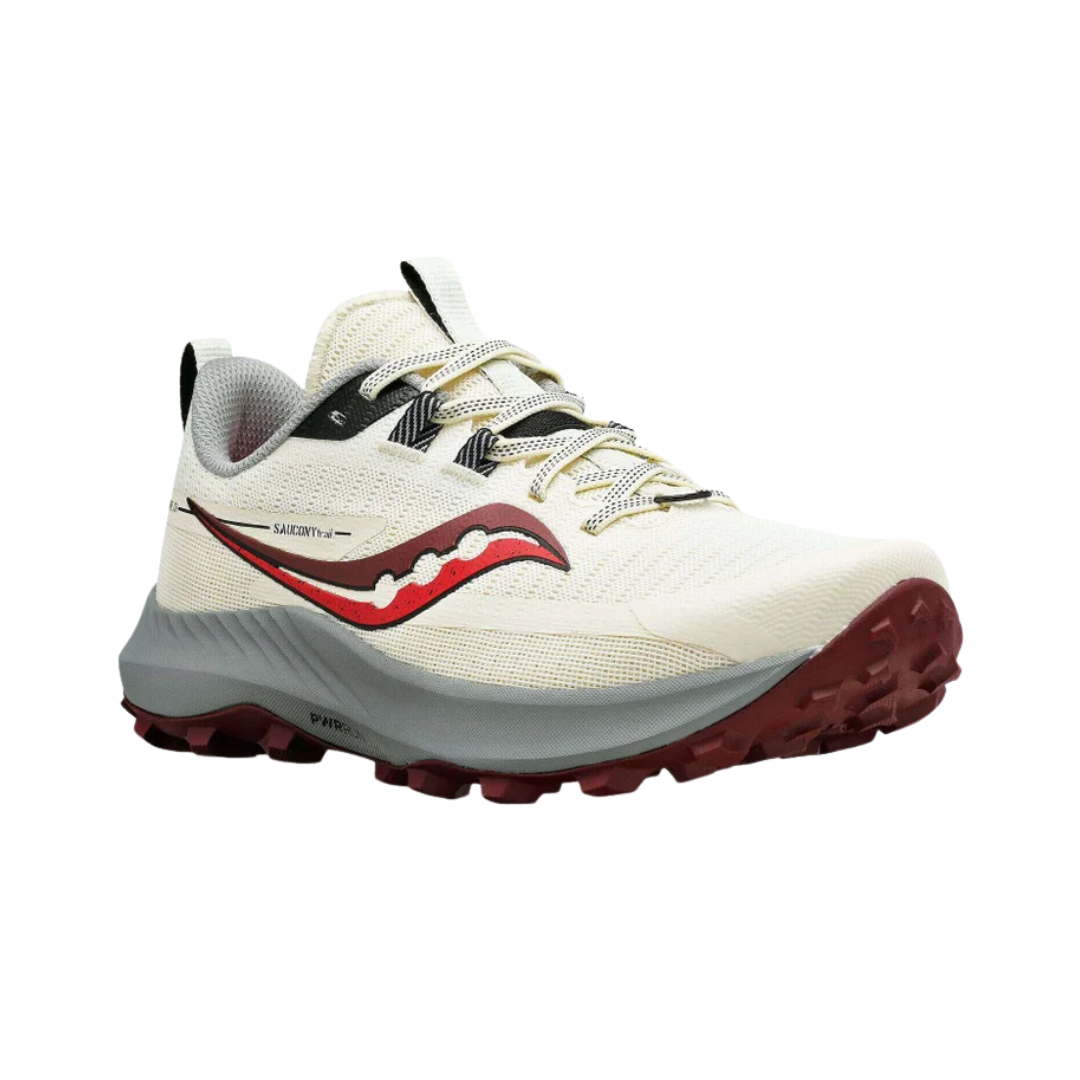 Women's Peregrine 13 Trail Running Shoes - Glow/Sundown Color - Regular Width for Hiking & Outdoor Adventures