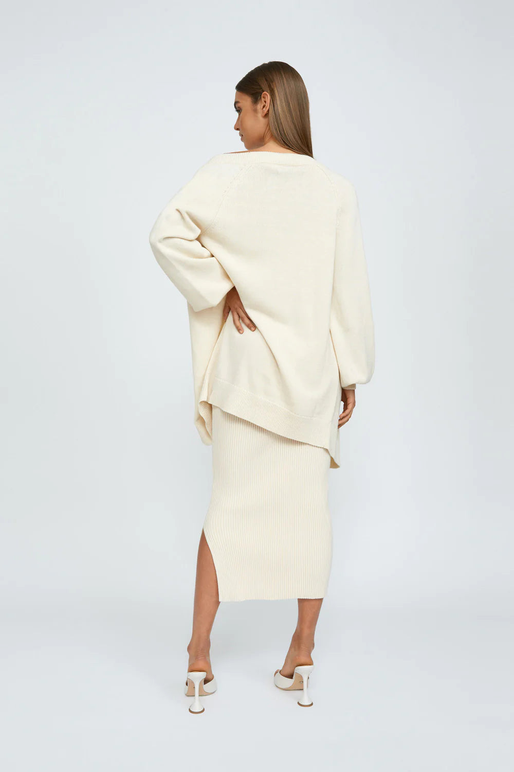 Luxury Cashmere Cotton Cardigan for Women - Soft & Comfortable Knit Sweater - Perfect for Office, Travel & Casual Wear