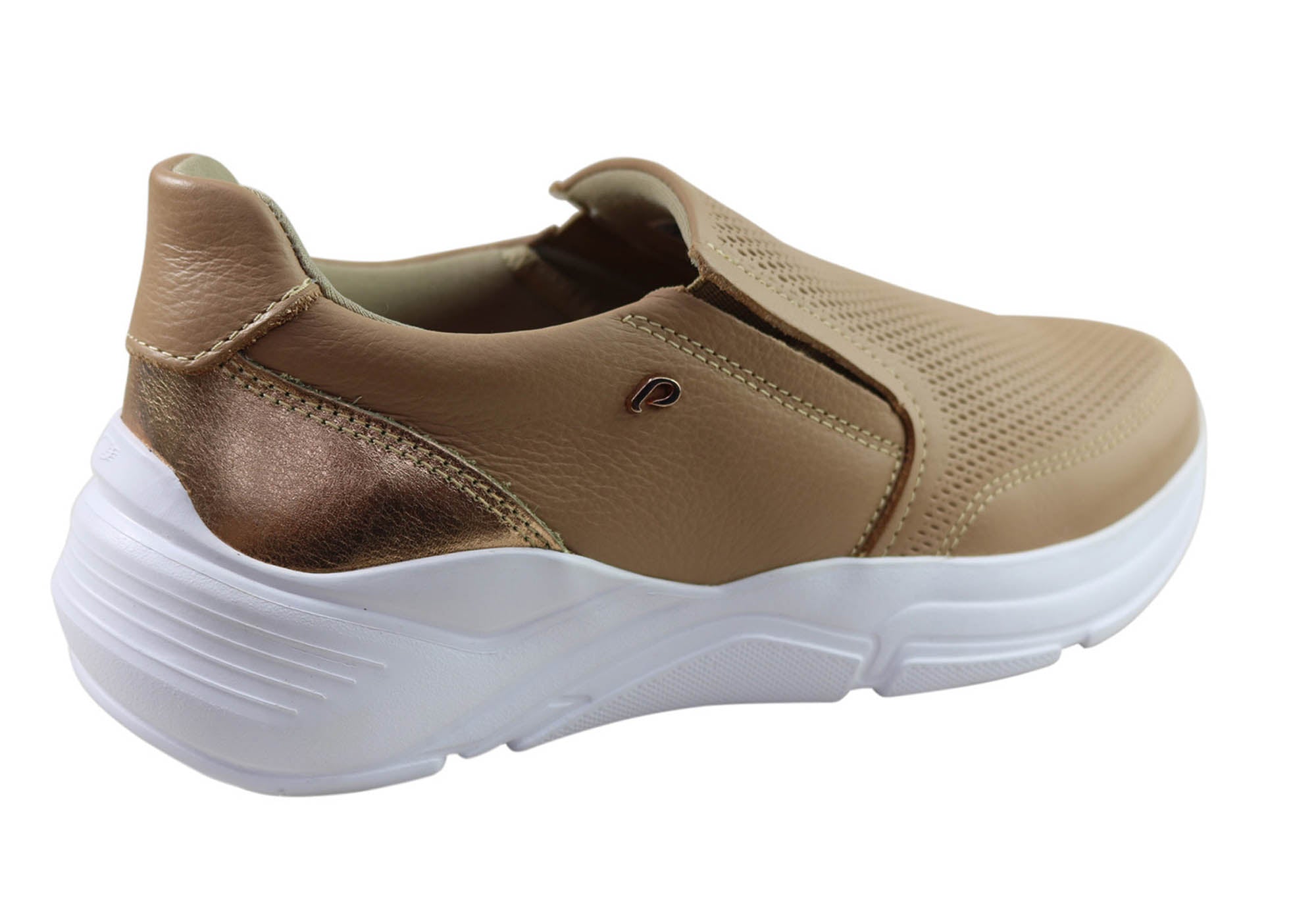 Kerri Women's Comfortable Leather Casual Shoes - Handmade in Brazil - Perfect for Walking, Travel & Everyday Wear