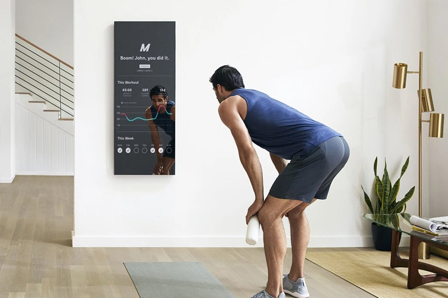 Lululemon Studio Mirror Pro - Smart Home Fitness Mirror with Live & On-Demand Workouts for Home Gym | Perfect for Yoga, HIIT, and Strength Training