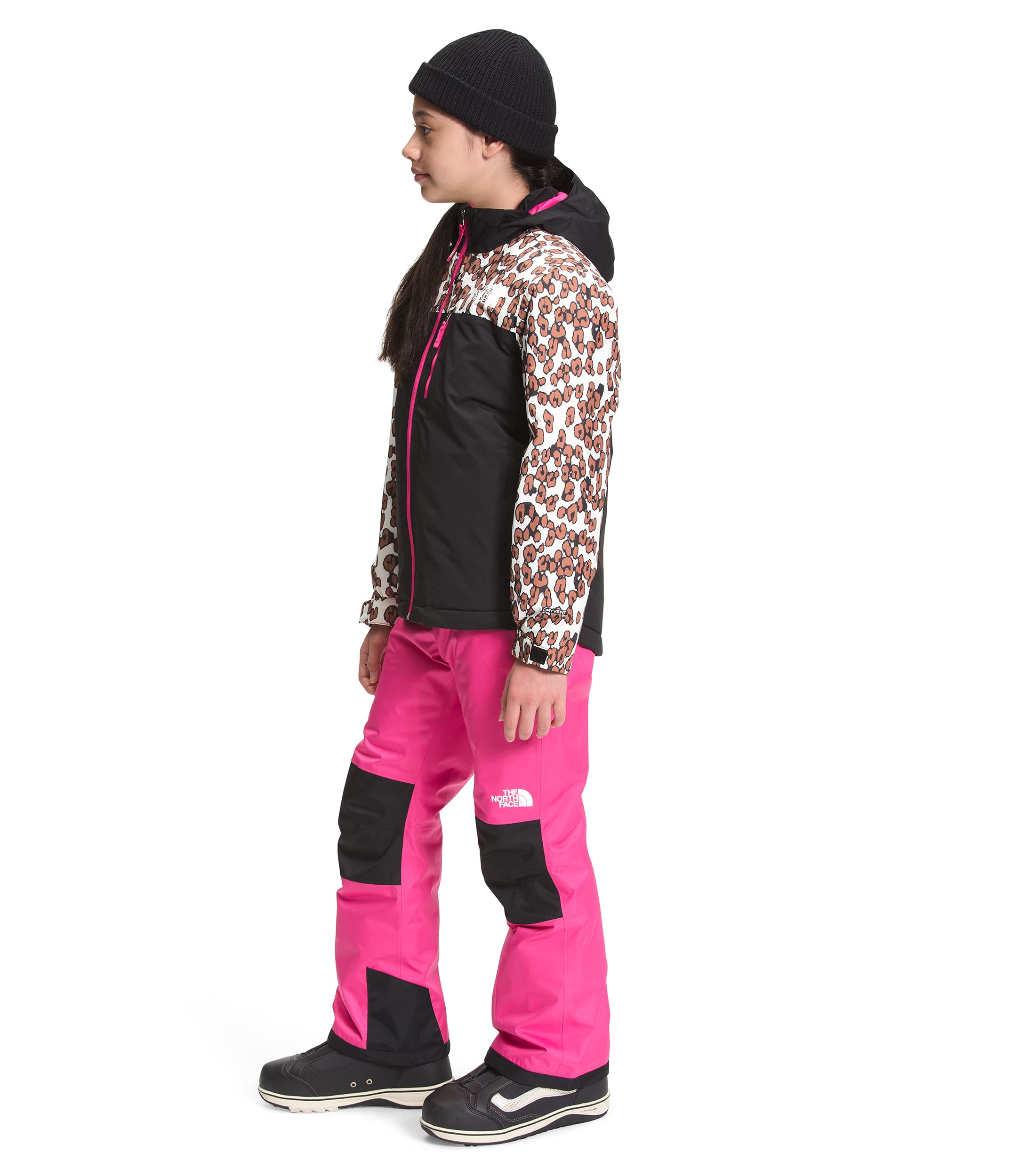 The North Face Teen Snowquest Insulated Winter Jacket for Boys & Girls - Waterproof & Warm Snow Coat for Skiing, Snowboarding & Outdoor Activities
